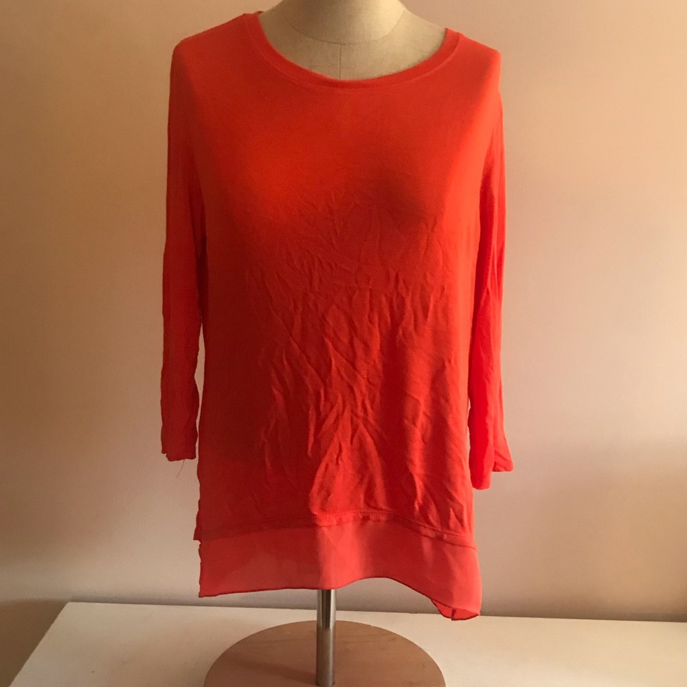 Tribal orange Sz s shirt